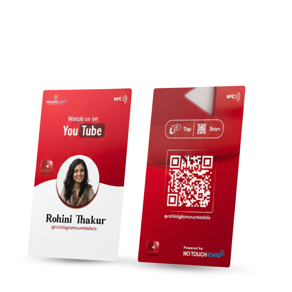 YouTube Creator NFC Card – Tap to Watch & Subscribe Instantly
